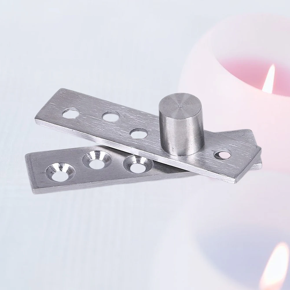 1 قطعة 360 درجة الدورية باب من الفولاذ المقاوم للصدأ محور المفصلي حتى أسفل رمح للخزائن مفصلات الأثاث ورشة عمل المكتب المنزلي #4