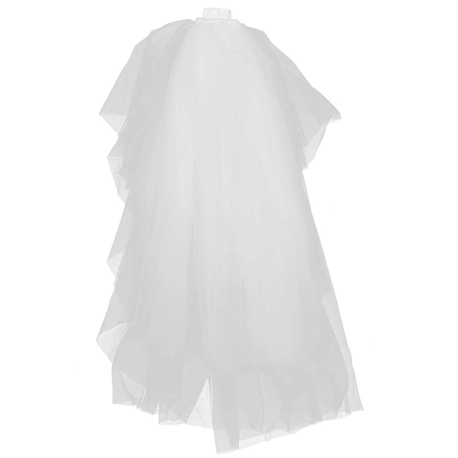 

Wedding Short Veil Bridal Veil for Wedding Dresses Beautiful Hair Accessory Stand Out At Ceremony Gift for Bride Comfortable