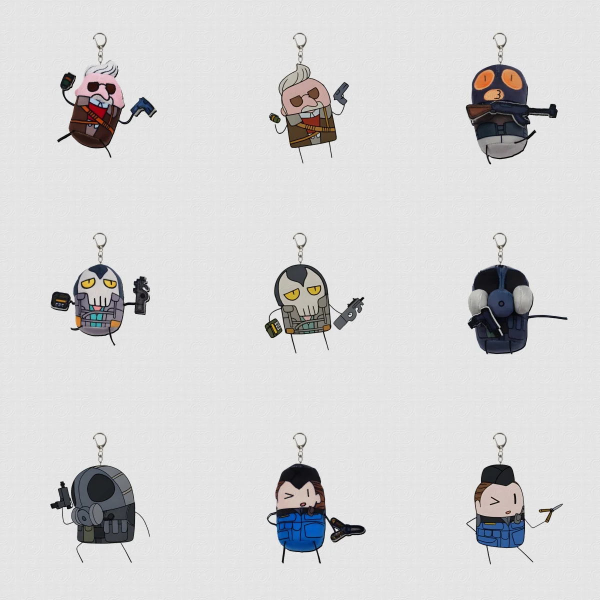 6 سنتيمتر الساخن أنيمي سحر Q نسخة الجندي fps Cs2 لعبة سلسلة مفاتيح مصنوعة من الأكريليك نموذج تأثيري شخصيات حلية اكسسوارات هدايا جيدة