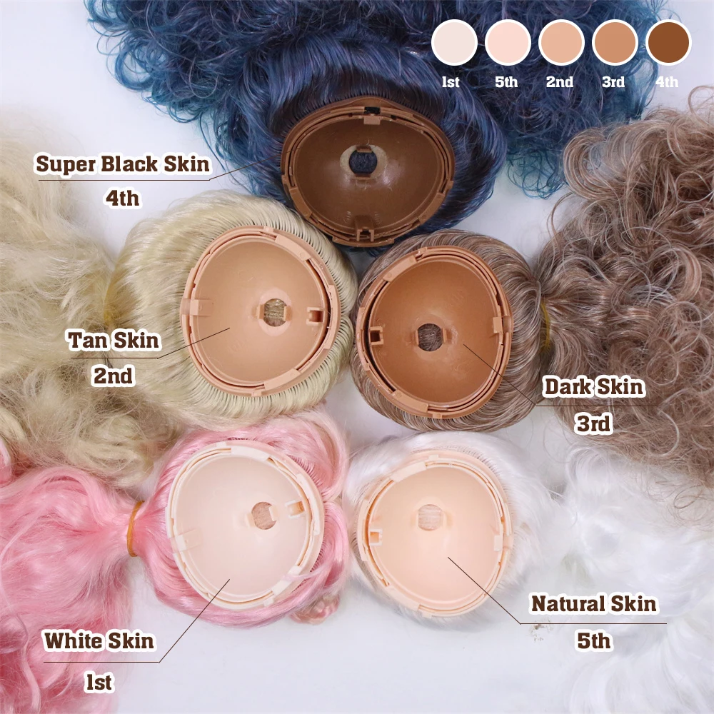 Fortune Days RBL scalp dome for Blyth ICY DBS doll Wig hair