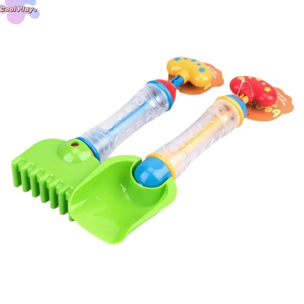 

Plastics Water Fights Beach Toys Rakes Handheld Water Spray Toys Shower Interactive Cartoon Pulling Type Sprinkler Toy