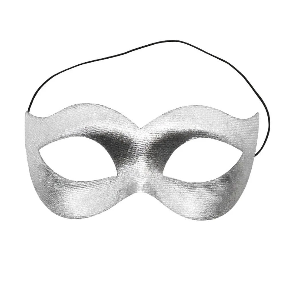 Retro PVC Halloween Masks Reusable Venetian Masquerade Half Face Mask Durable Christmas Mask Venice Mask Women/Men
