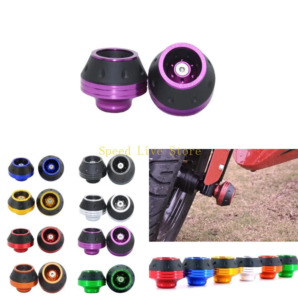 

547C Мотоцикл передняя вилка рама Sliders Алюминиевые колеса протектора защиты от алюминиевого крушения