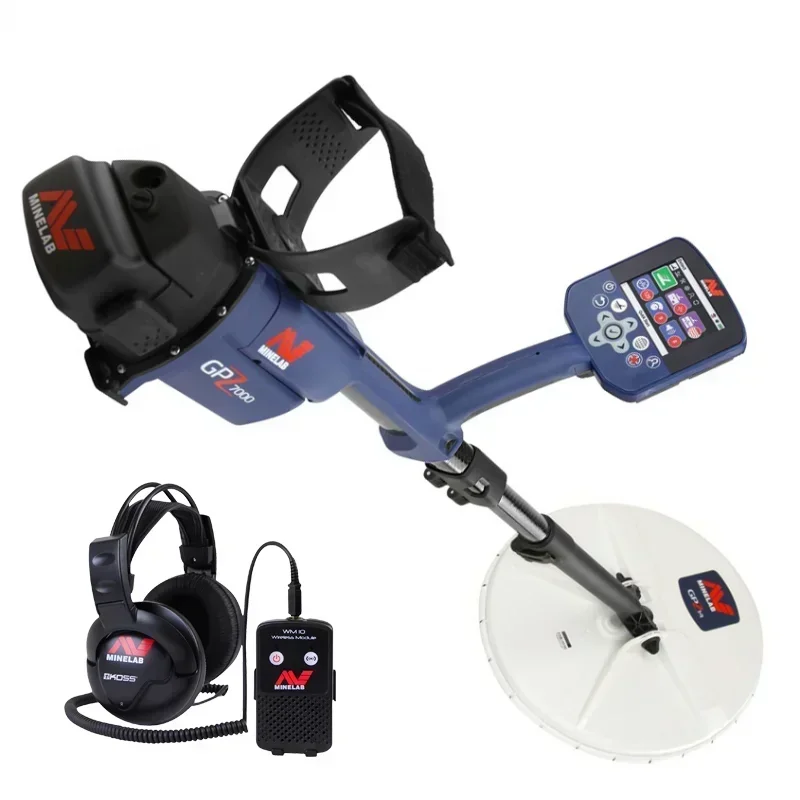 شحن سريع على كاشف الكتلة الذهبية المقاوم للماء Minelab GPZ 7000