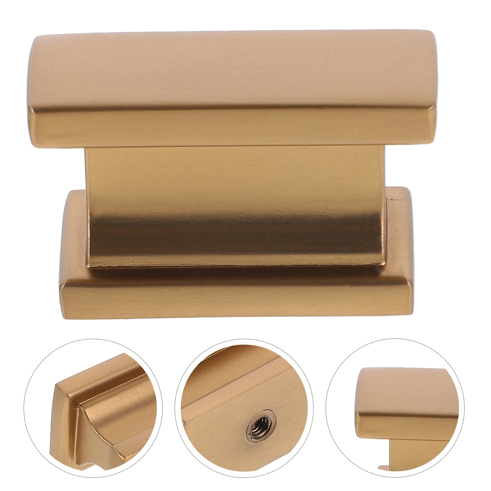 

4Pcs Kitchen Furniture Knobs Small Metal Cabinet Handles Sturdy Dresser Drawer Pulls Smooth Safe Surface Kitchen Door Handles