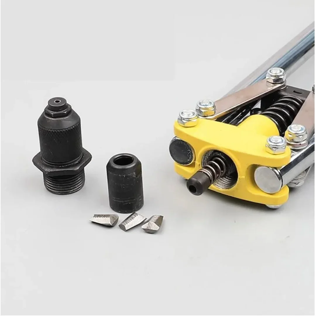 Nut riveter pliers - professional manual riveter with non-slip ergonomic handles -  high precision and durability - view 4