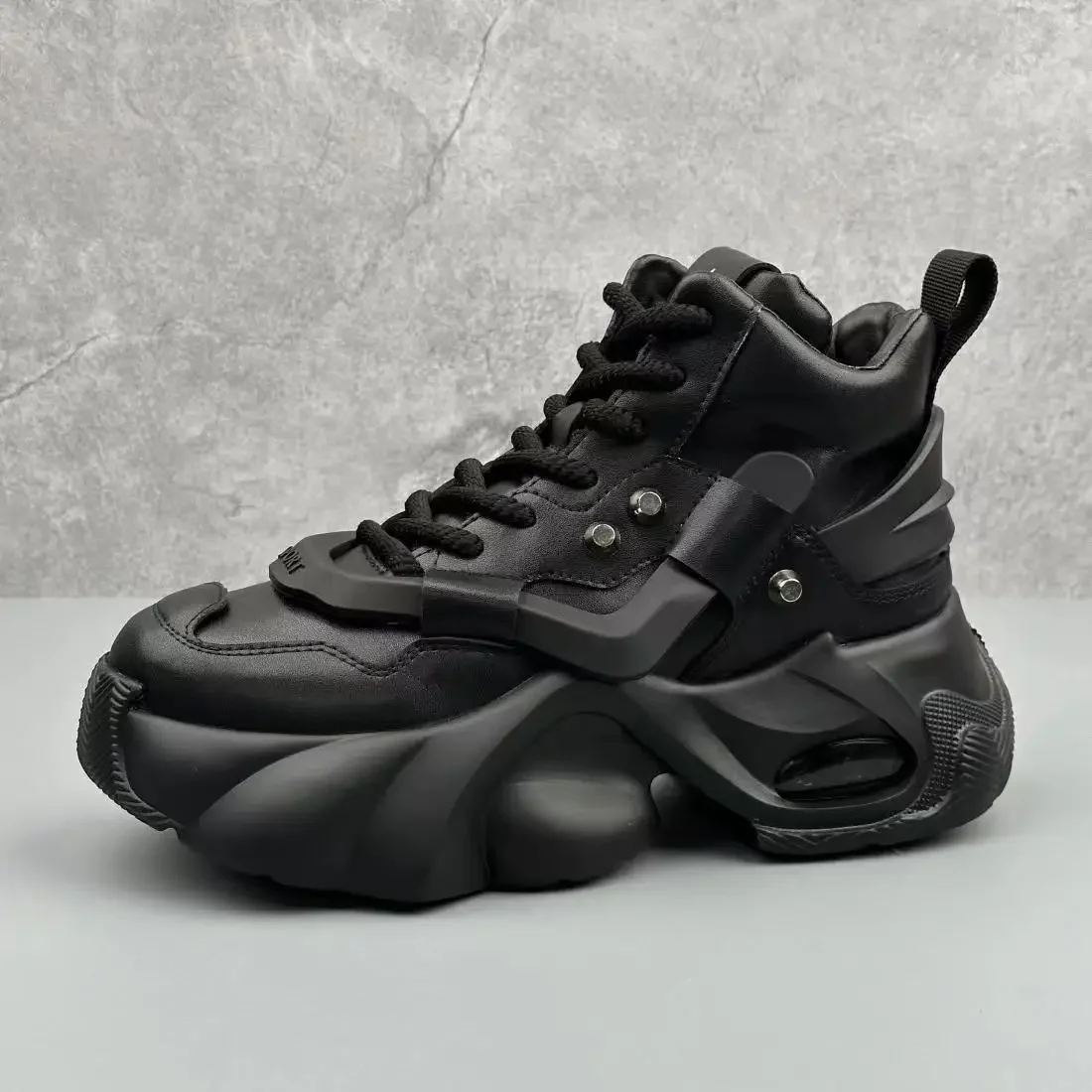 منصة أحذية للرجال الارتفاع زيادة تنفس عالية أعلى حذاء رياضة أحذية رجالية فاخرة أحذية رياضية كاجوال مريحة #2