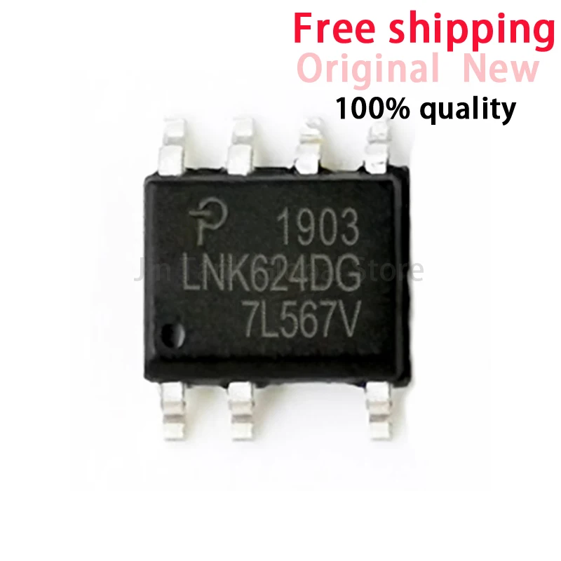 10PCS/LOT LNK624 LNK624DG SMD SOP-7 power management chip In Stock