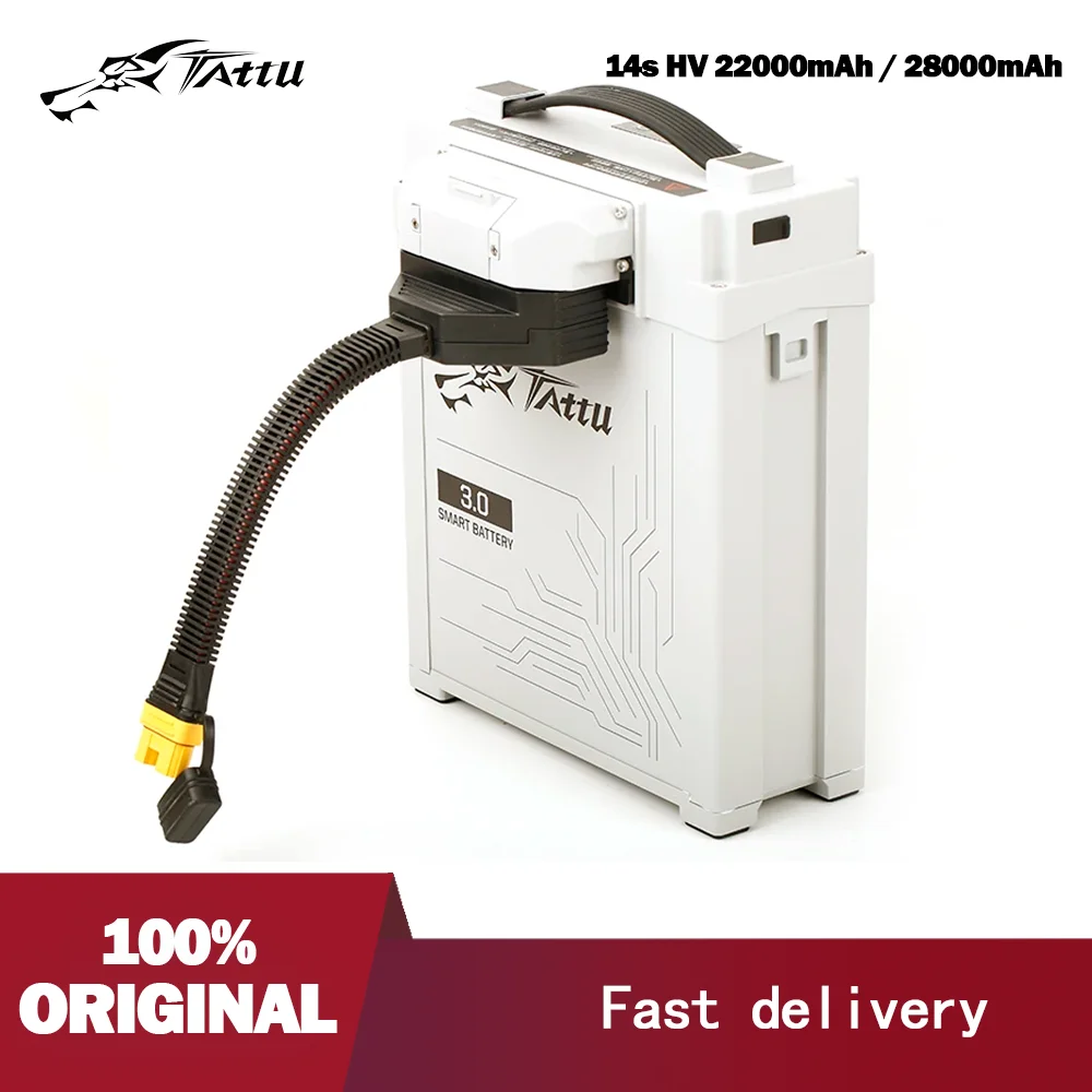 

TATTU HV 3,0 22000mAh 28000mAh Lipo 25C 14S 53,2 V MOLEX литиевая полимерная аккумуляторная батарея