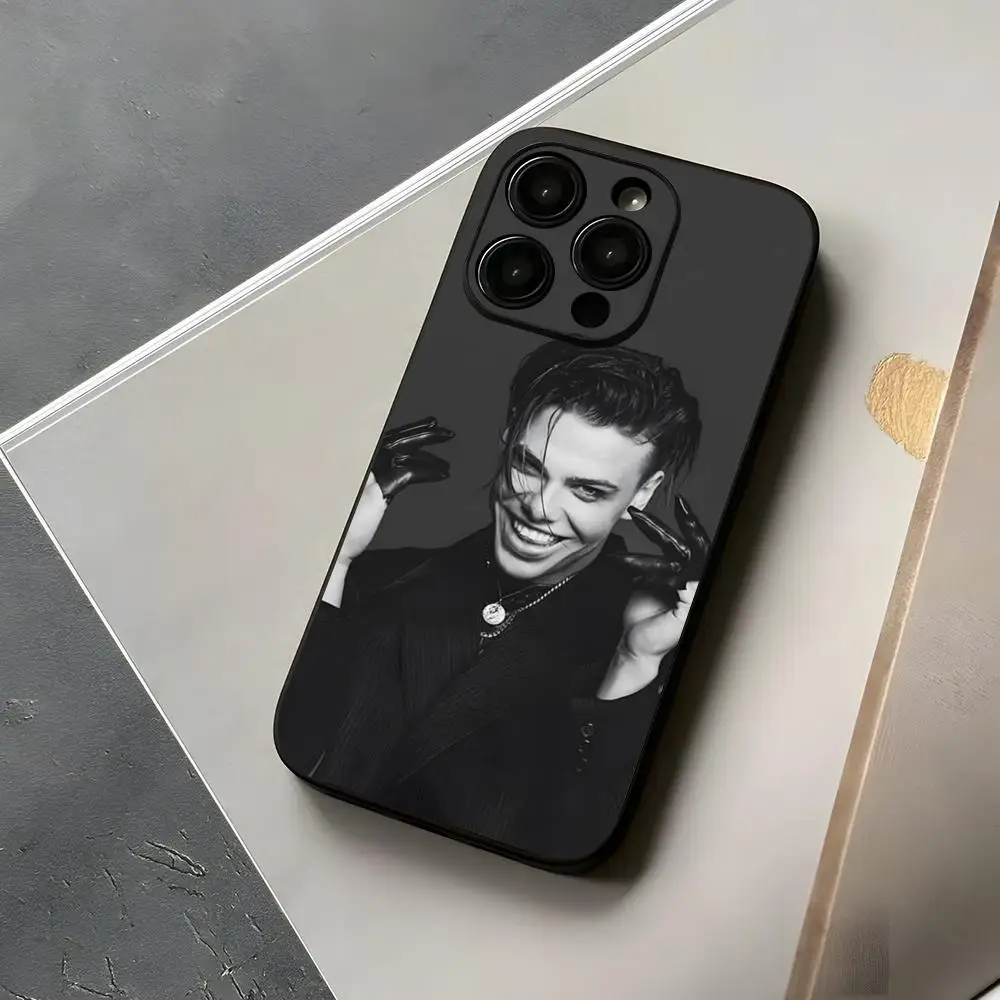 Yungblud-Capa de Telefone Labial Morango para iPhone, Capa Funda Shell para Homem, Pro Max, 11, 13, Xr, X, XS, Mini, Plus, Quente, 15, 12, 14, SE, 2021, 2022