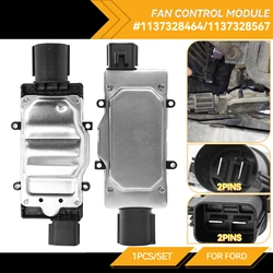 1137328464 Engine Cooling Fan Control Module Relay Resistance Radiator For Ford Focus Kuga C-Max Volvo V40 Mazda 3 5 1137328567