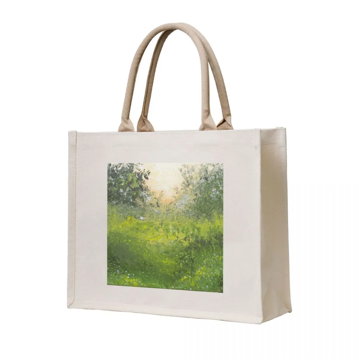 

Fond - Nature at Dawn Acrylic Painting Tote Bag tote university canvas women