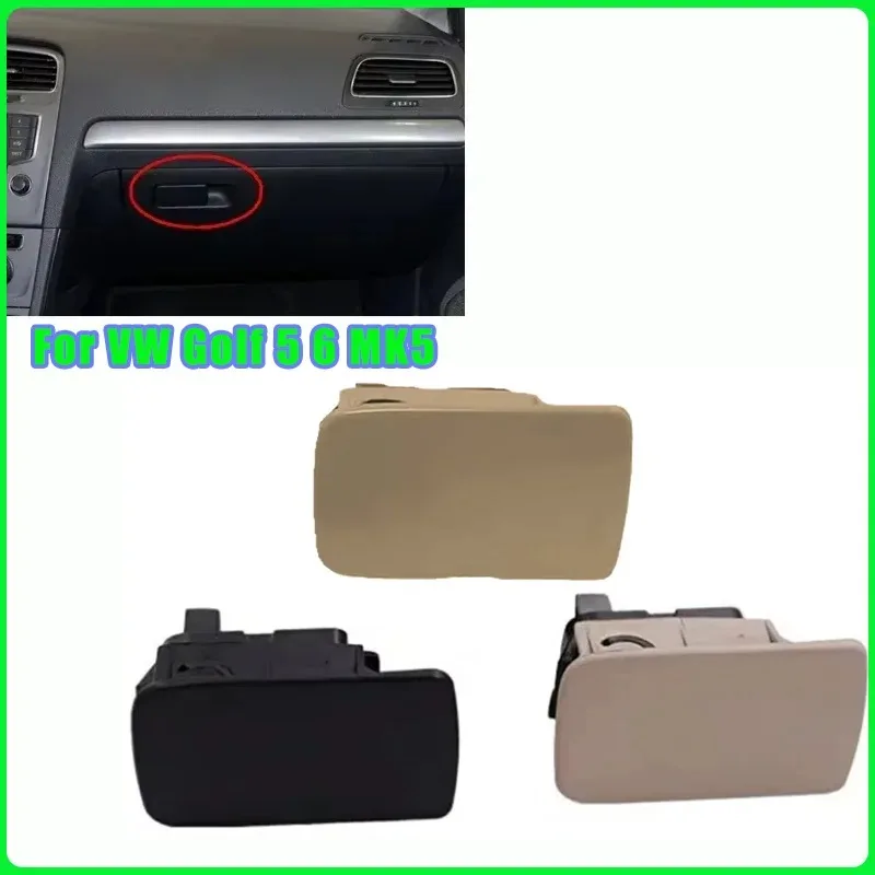 202111242 Glove Box Right Lid Latch Storage Handle Trim Cover Switch For VW Golf 5 6 MK5 / Old Sagitar 1K1857077B