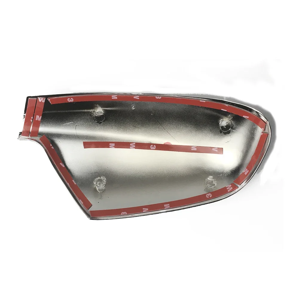 1 Pair Car Wing Mirror Chrome Cover Rearview Mirror Frame Cap Trim for Peugeot 307 2004 - 2012