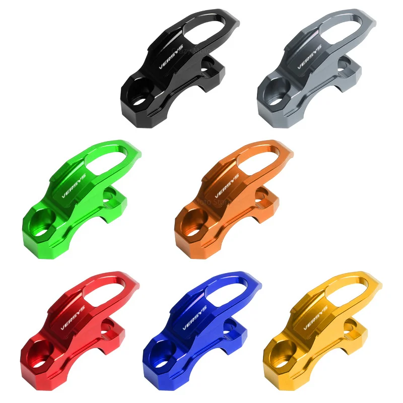 For Kawasaki Versys 650 300 300X 1000 X300 2023 Motorcycle Brake Master Cylinder Bracket Bag Luggage Clamp Holder Helmet Hook