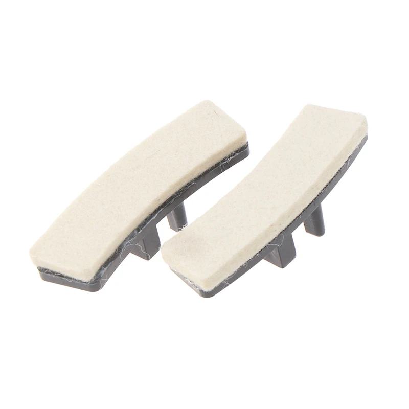 （Summer6）1 Pair Hairy Pad Spinning Exercise Bike Brake Pads Replacement Parts For Fitness