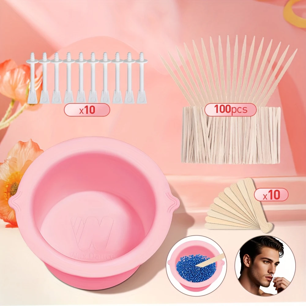 Women'S Silicone Hair Removal Accessory Set Alcohol Free Ideal for Face and Body for a Clean and Easy Hair Removal Accessories