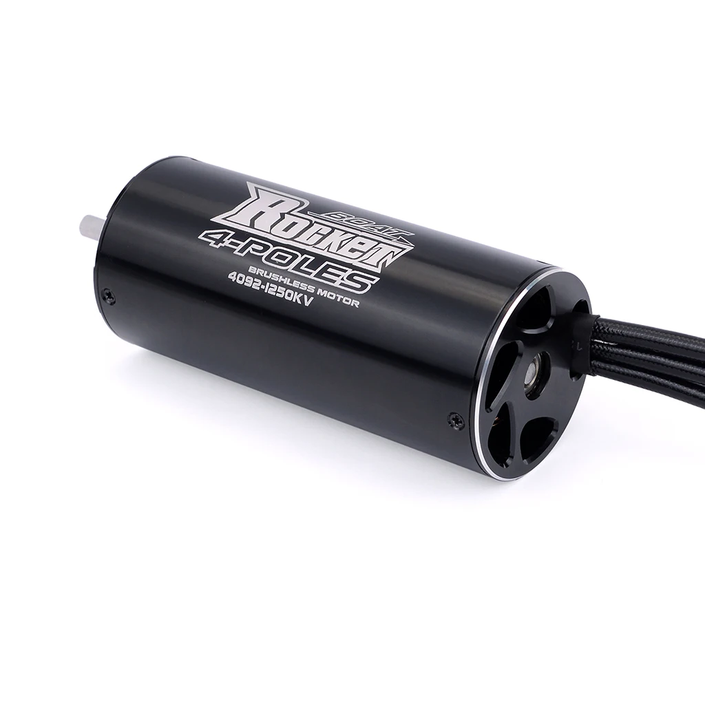 ROCKET-RC 4074 4082 4092 مقاوم للماء فرش السيارات ل 1000 مللي متر (أو فما فوق) M41 Catamaran المتقشف RC قارب صيد الطعم السفينة Traxxas