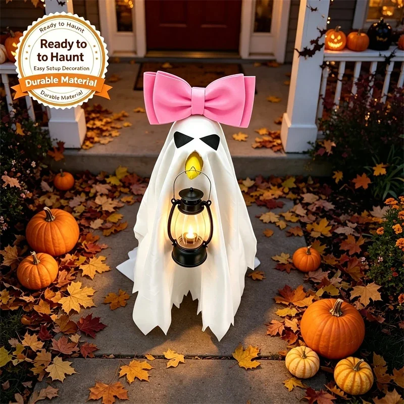 Halloween ghost goose porch costume Scary Ghost Cosplay Festive Decoration Halloween Outdoor Porch Goose Clothes for Patio Lawn