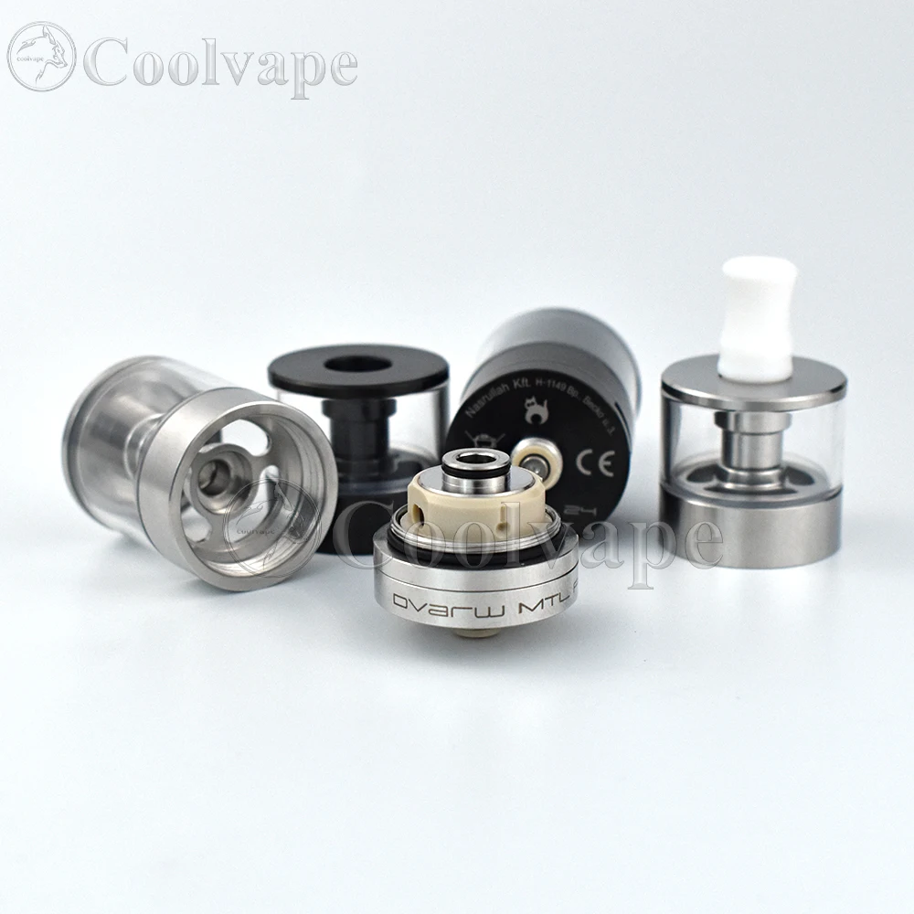 

Атомайзер WOLFCOOLVAPE Dvarw MTL FL 24 RTA, 24 мм, 3.5 мл/6 мл, прозрачный резервуар, одноконденсаторный, для самостоятельной сборки (RTA)