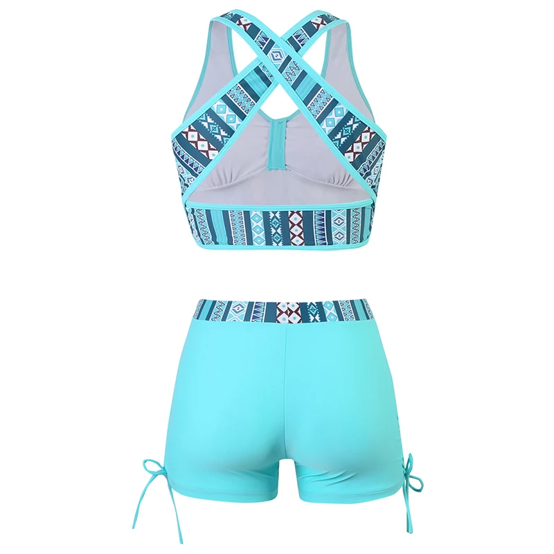 Push Up Bikinis New Halter strój kąpielowy kobiety wysoki stan strój kąpielowy damski kąpielowy kąpielowy kąpielowy kąpiący się stroje plażowe