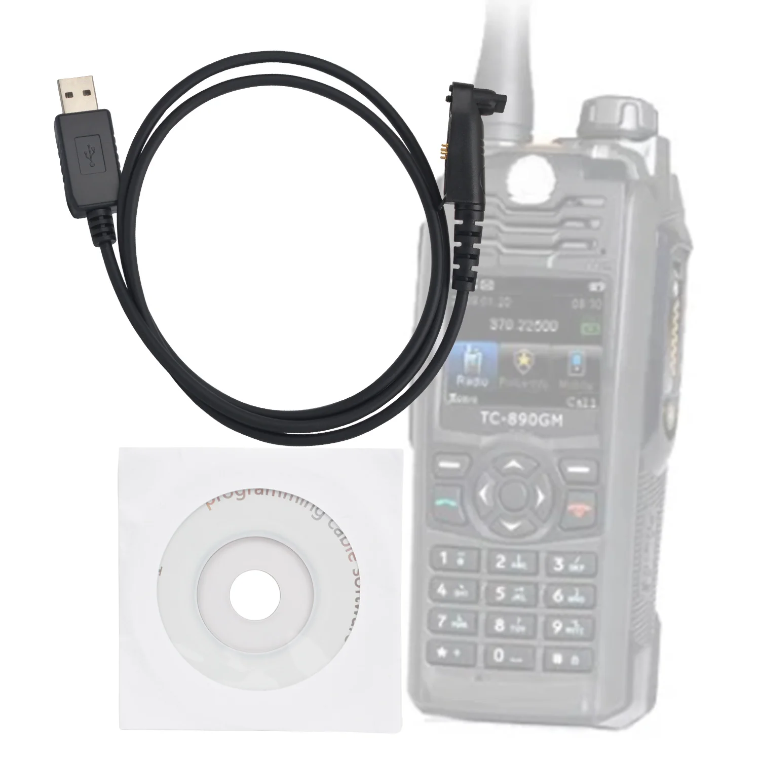 USB Programming Cable For Hytera HYT TC3000 TC890GM TC-780 TC780M TC720/710 TC610S T88 Walkie Talkie