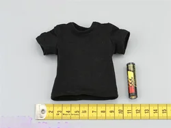 1/6 Scale DAM78095 Russia Alpha Black Short T Shirt Model for 12''Figures DIY Accessories