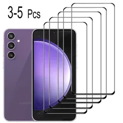 S25 Ultra Tempered Glass for Samsung S25 S24 S23 S21 S22 Screen Protector for Galaxy S23 FE Glass Film for samsung s23 fe