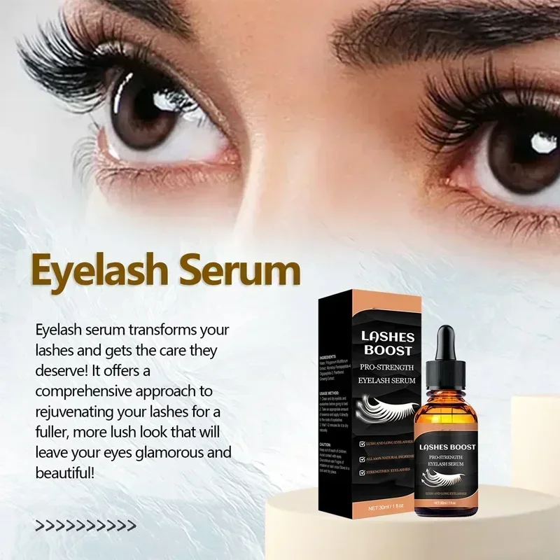 Eyelash Growth Serum Lengthening Thicken Eyelashes Eyebrow Natural Curl Enlarge Eyes Lash Lifting Moisturizing Nourishing Liquid