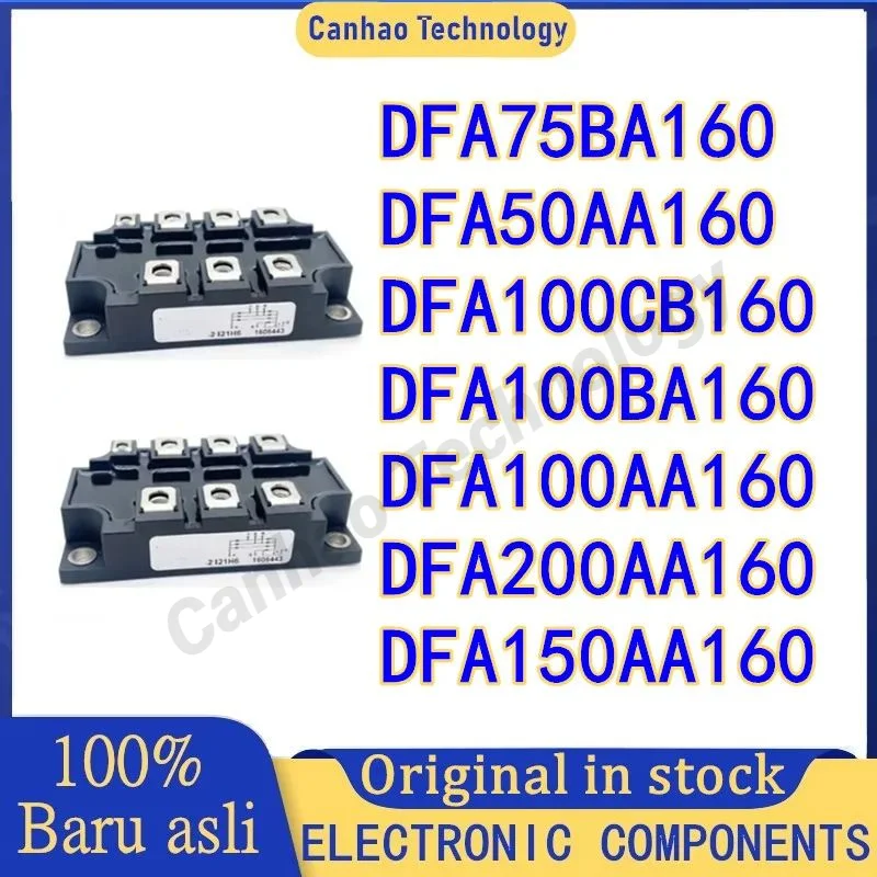 

Модуль DFA200AA160 DFA150AA160 DFA75BA160 DFA50AA160 DFA100CB160 DFA100BA160 DFA100AA160 IGBT новый и оригинальный модуль