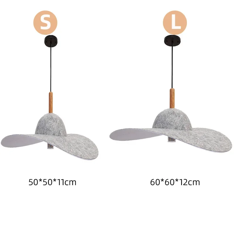 

Dining room chandelier living room master bedroom lampshade lamps modern minimalist felt advanced sense integrated molding