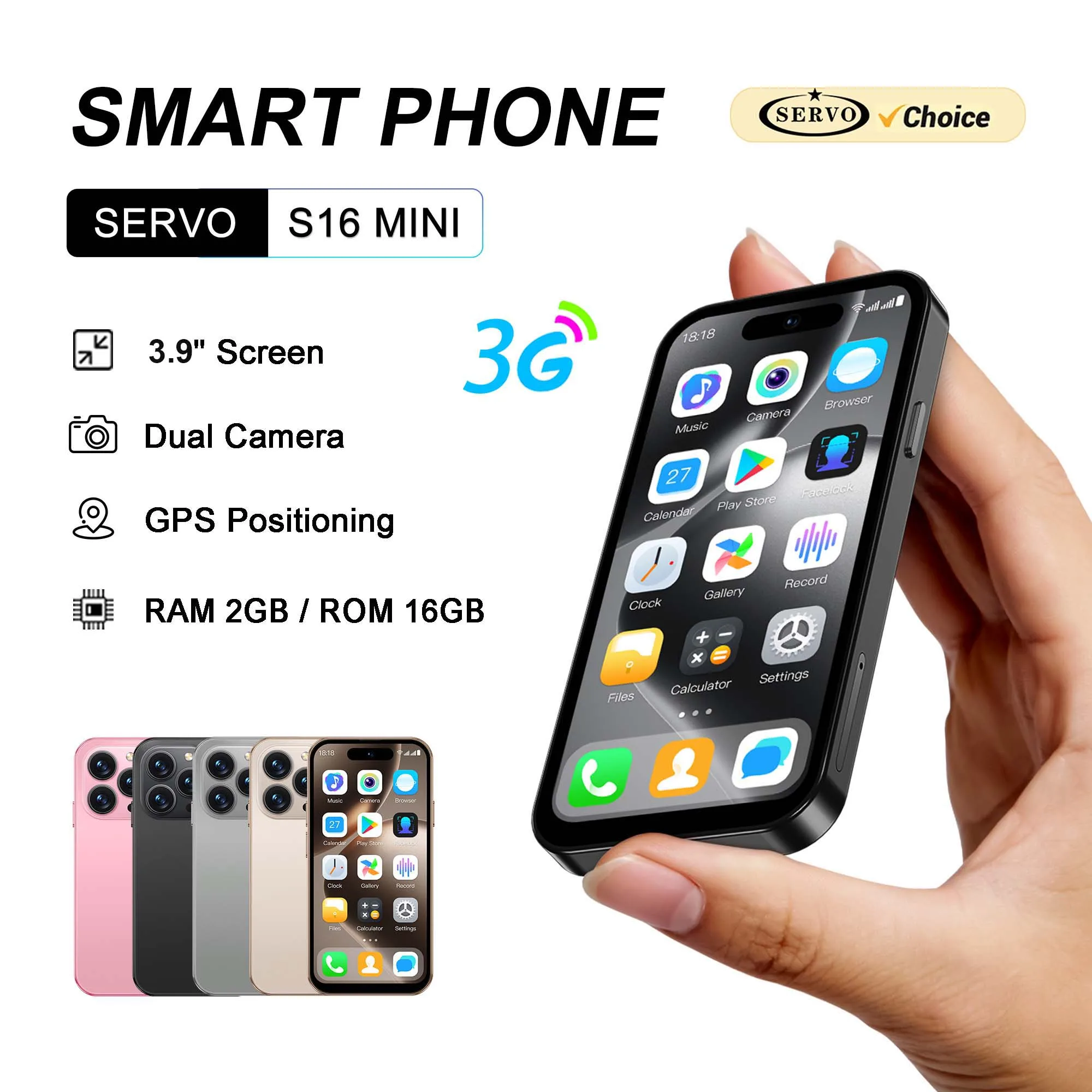 SERVO S16 Mini Unlocked 3.9