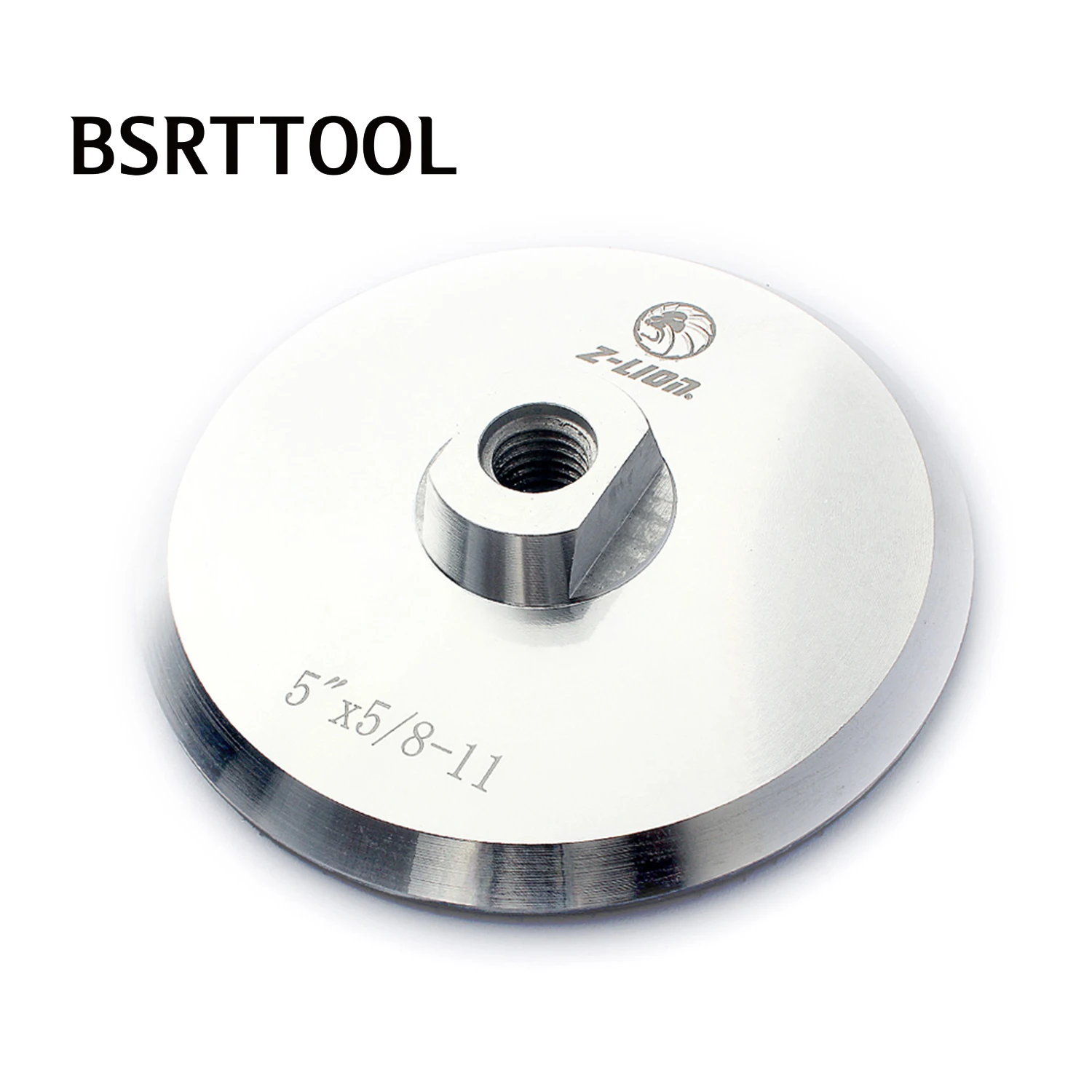 

BSRTTOOL 5 inch Aluminium Based Backer For Polishing Pad Diameter M14 5-8-11 Adapter 4inch Nylon Backing Pad Holder