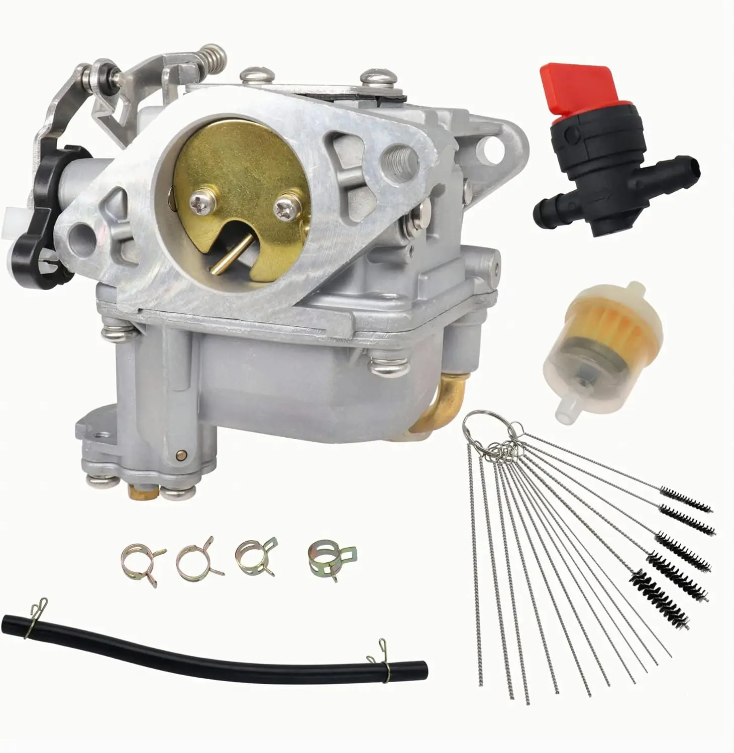 3303-895110T01 Carburetor for 2006-2008 Mercury Mariner Mercruiser 8HP 9.9HP 4-Stroke Outboard Engine Replace 3303-895110T01