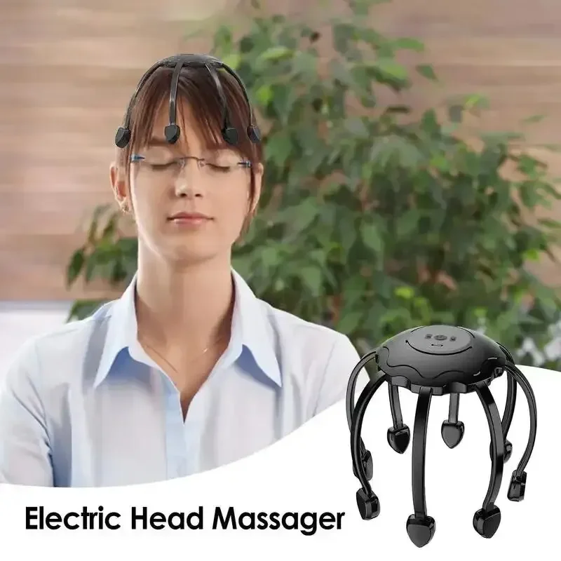 Octopus Scalp Kneading Massager Device for Relaxation & Gifts