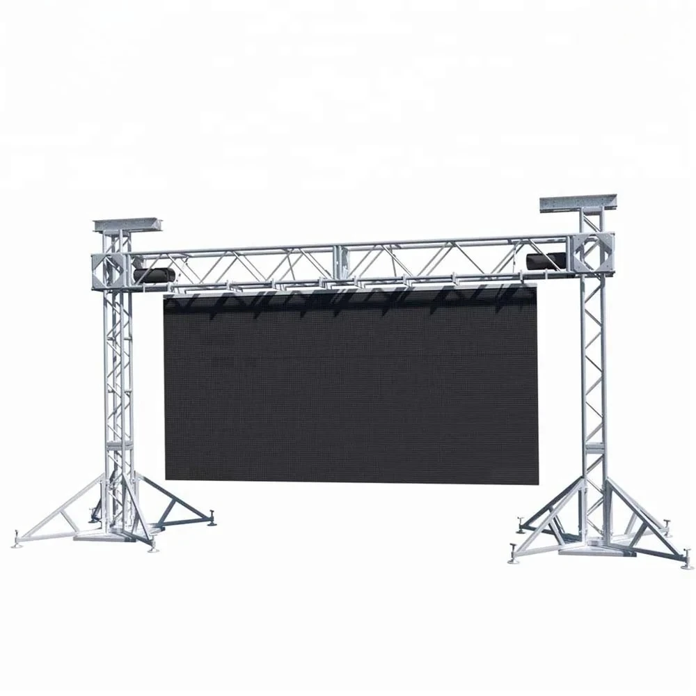 LED Screen Ground Supports Display Truss Structures