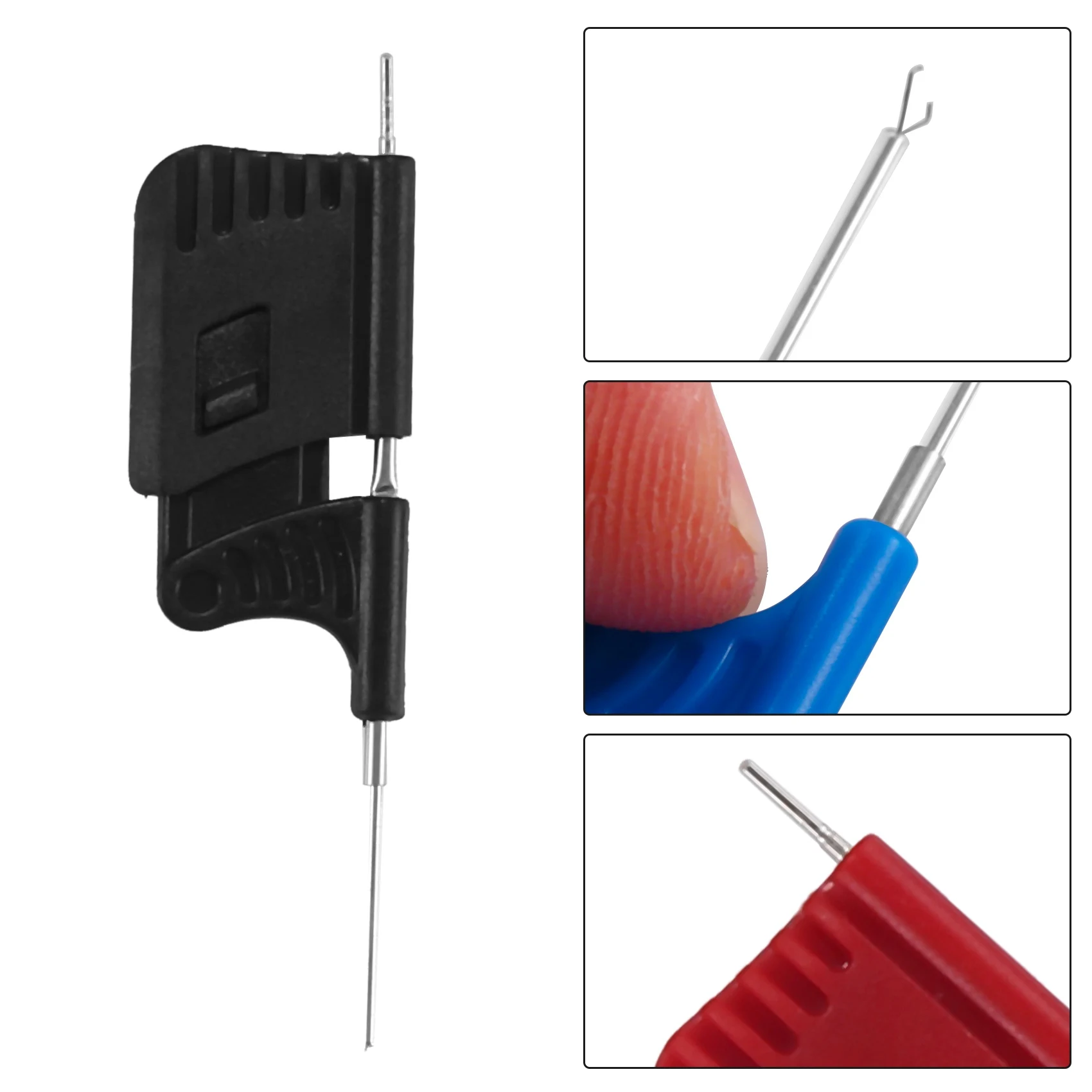 

FLLF 10 шт. SDK08 тестовый зажим SMD IC тестовые зажимы с крючками для электрических испытаний ультра маленький зажим тест чип