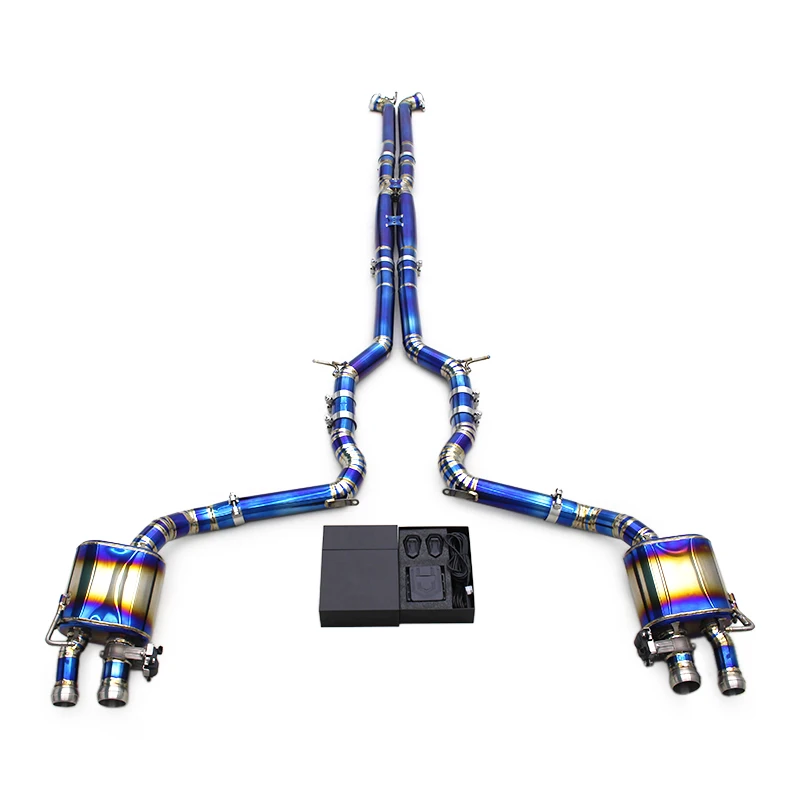 Custom Catback Exhaust For Bentley Continental GT V12 6.0T 2017-2024 Valvetronic Titanium Pipe Muffler Exhaust System