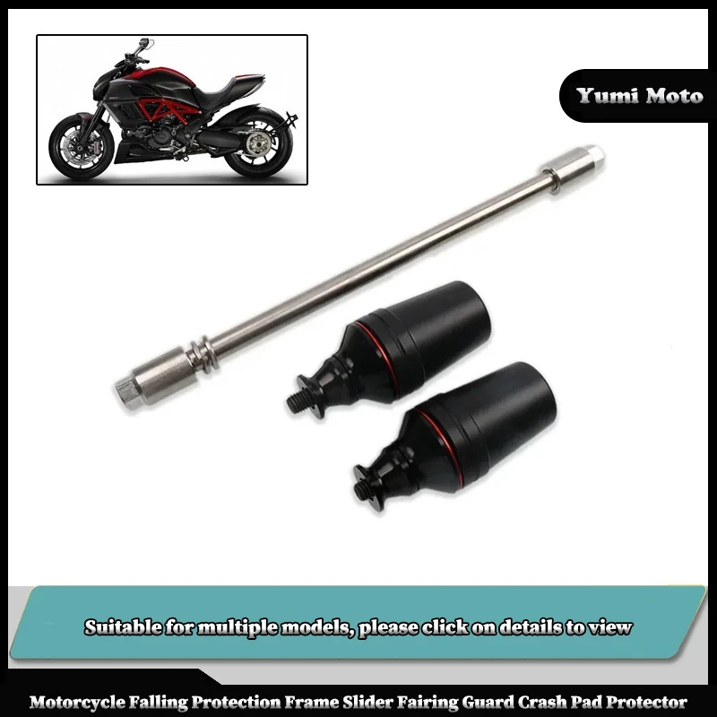

For DUCATI Monster 696 796 795 1100 Hypermotard 821 Hyperstarada Falling Protection Frame Slider Fairing Guard Crash Protector