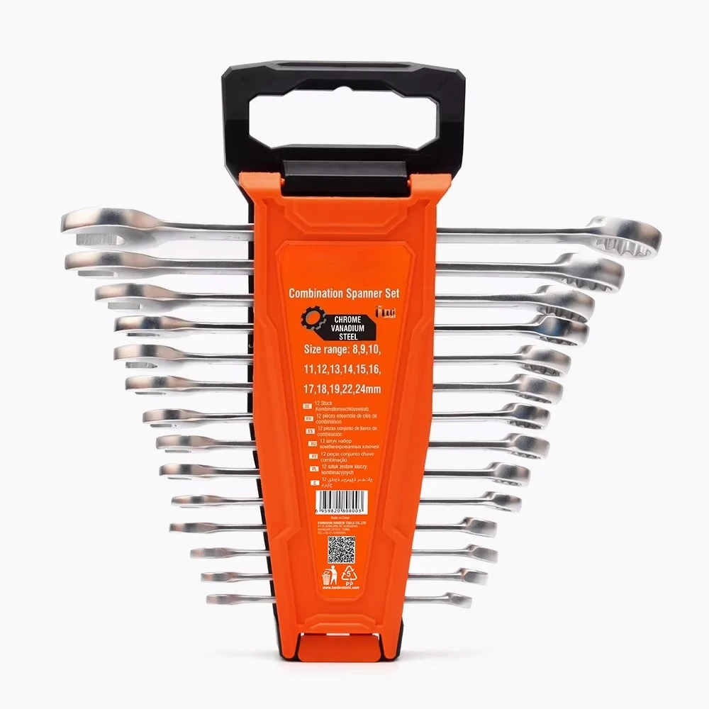 

Professional 14PCS Combination Wrench Set Customizable OEM Spanner Set