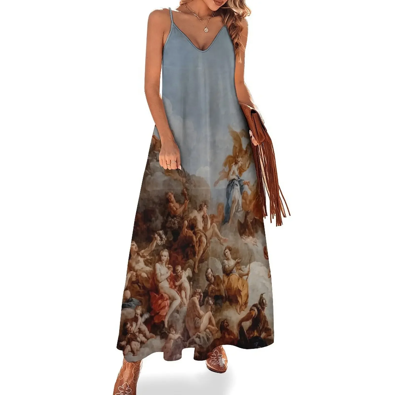 Greek Gods Sleeveless Dress elegant and pretty women's dresses cute dress