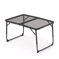 Mesa de Camping portátil, muebles de exterior, mesas plegables de hierro, escritorio de Picnic de jardín ultraligero