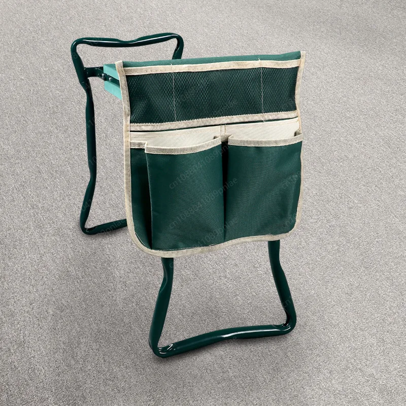 Multifunctional Foldable Garden Kneeler Seat Set with Fabric Bag for Gardening