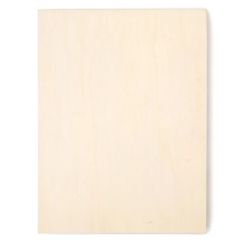 Rustic Unfinished Rectangle Natural Wood Canvas, 1 Piece