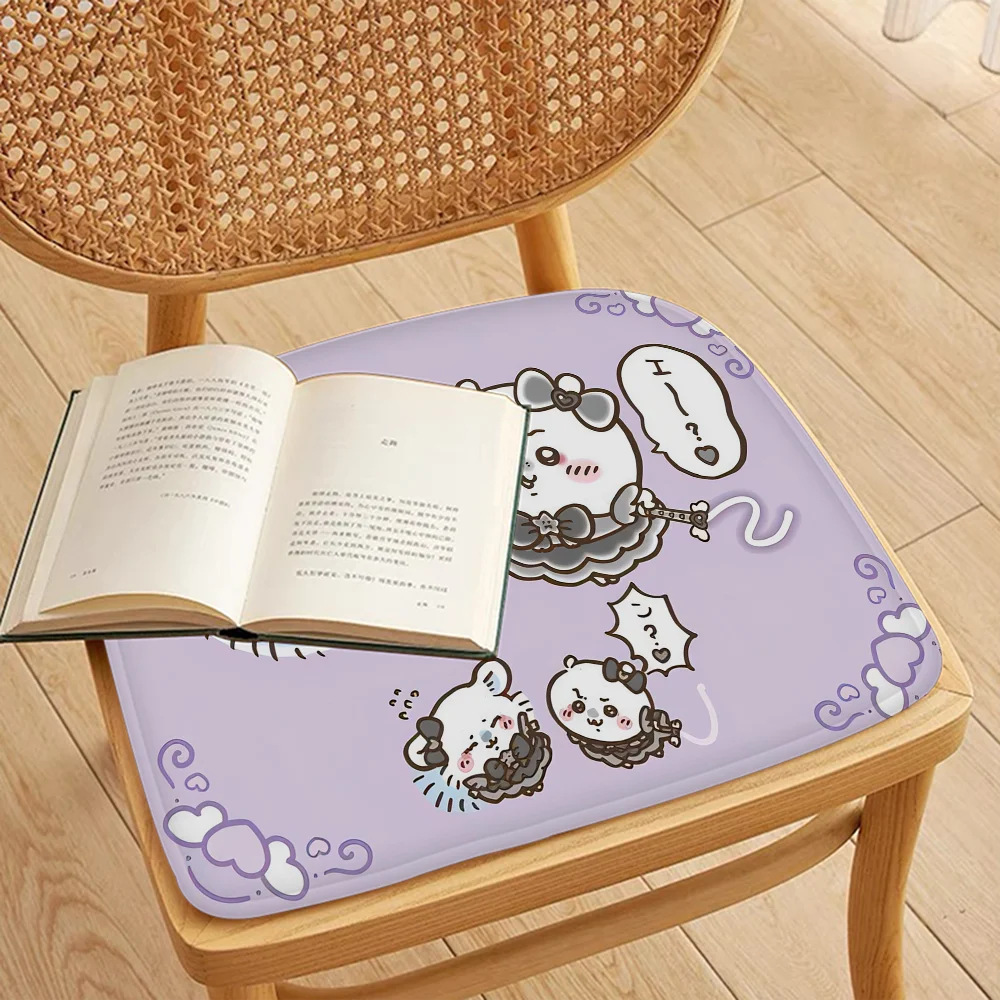 C-ChiikawaES Creative Plush Cushion Home Back Cushion Soft Comfortable 50x50cm Seat Mat