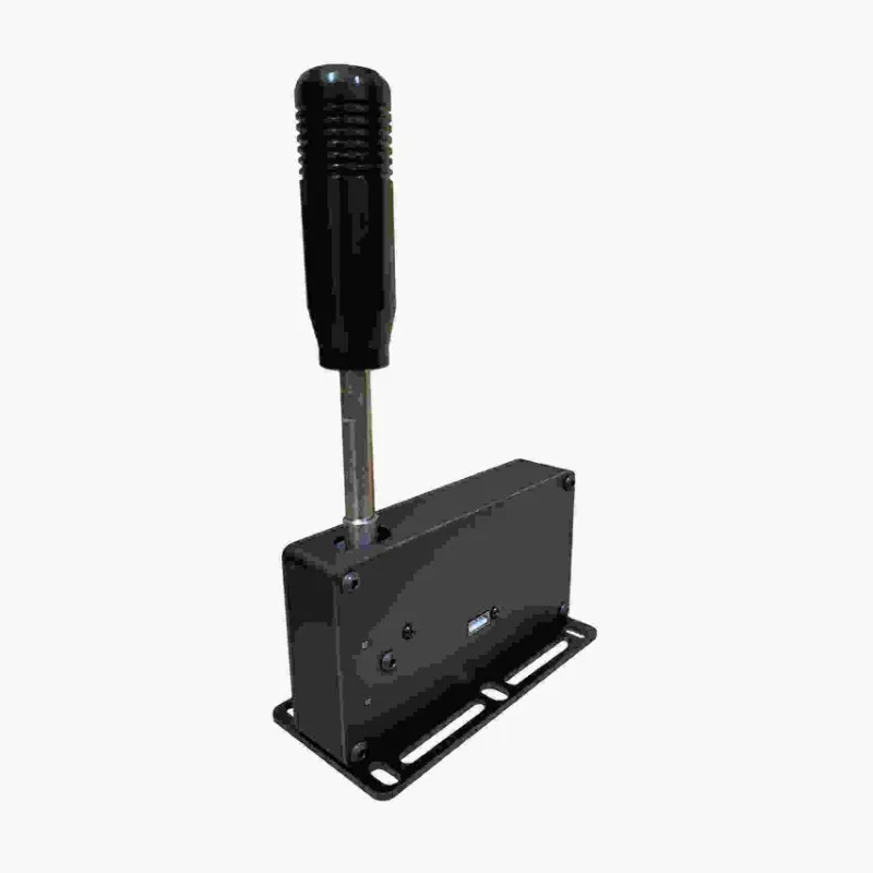 Computer side simulation racing game USB serial gear shifter