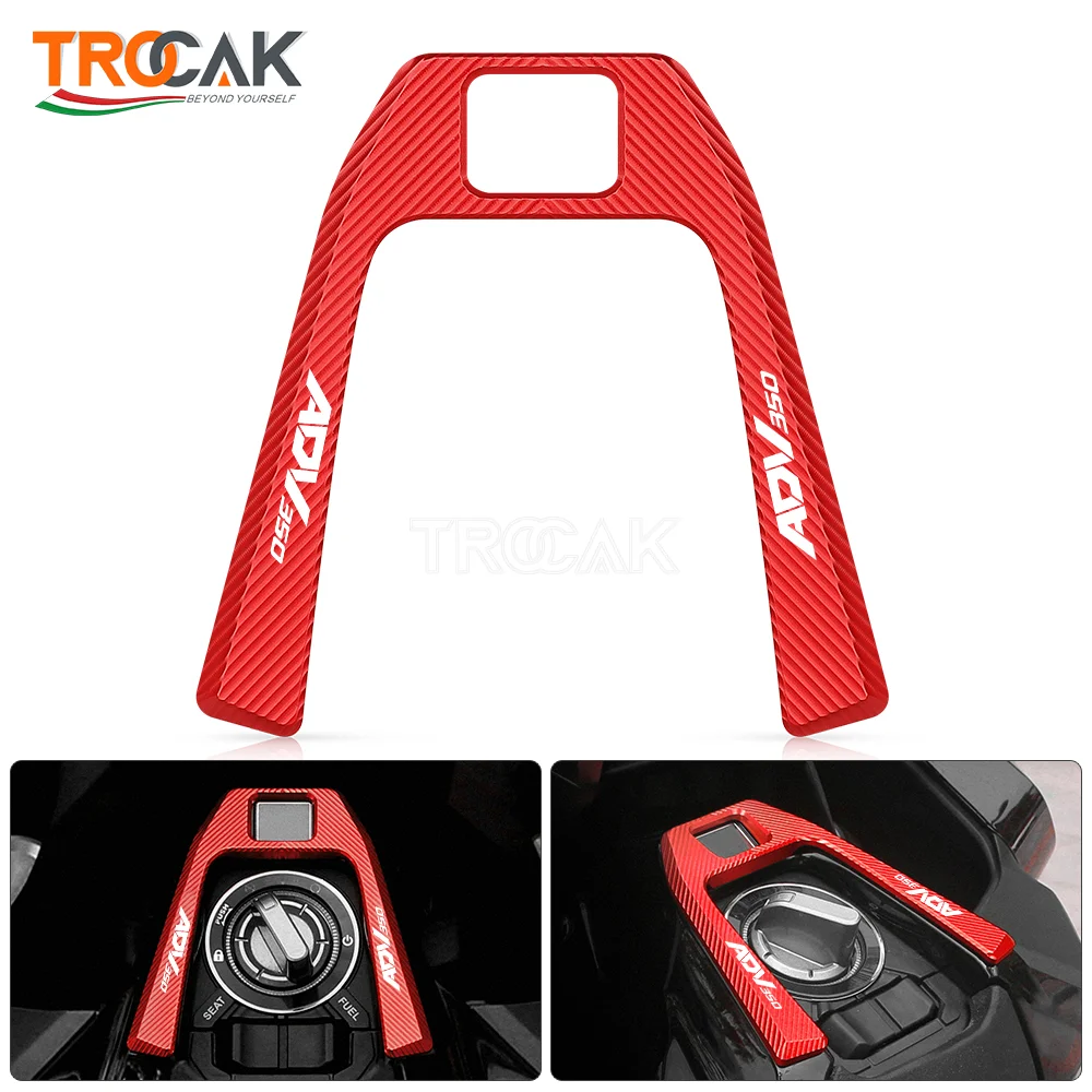 For HONDA ADV 350 ADV350 2022-2025 Accessories Decoration Lid of Ignition Switch Motorcycle Key Hole Decoration Cover