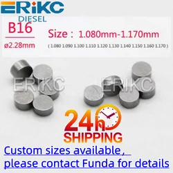 ERIKC B16 SIZE 1.10 MM-1.19 MM Rail Adjusting Shim 1.11MM  1.12 1.13 1.14 1.15 1.16 1.17 1.18 30 PCS /Box Copper Gasket Washer