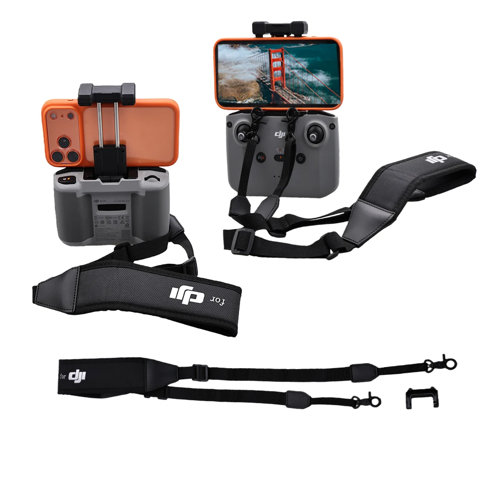 Strap Lanyard for NEO 2/Mini 2 Mini 3 4 5 Pro/3 Pro/Air 3S/Flip Remote Control Neck Strap for DJI RC-N1/N2/N3 Drone Accessories