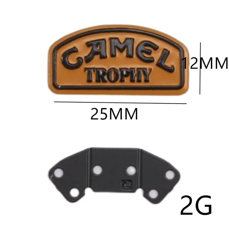 Metal Logo That for 1/18 RC Crawler TRX4-M Camel Trophy Land Rover Defender D90 D110 Upgrade Parts